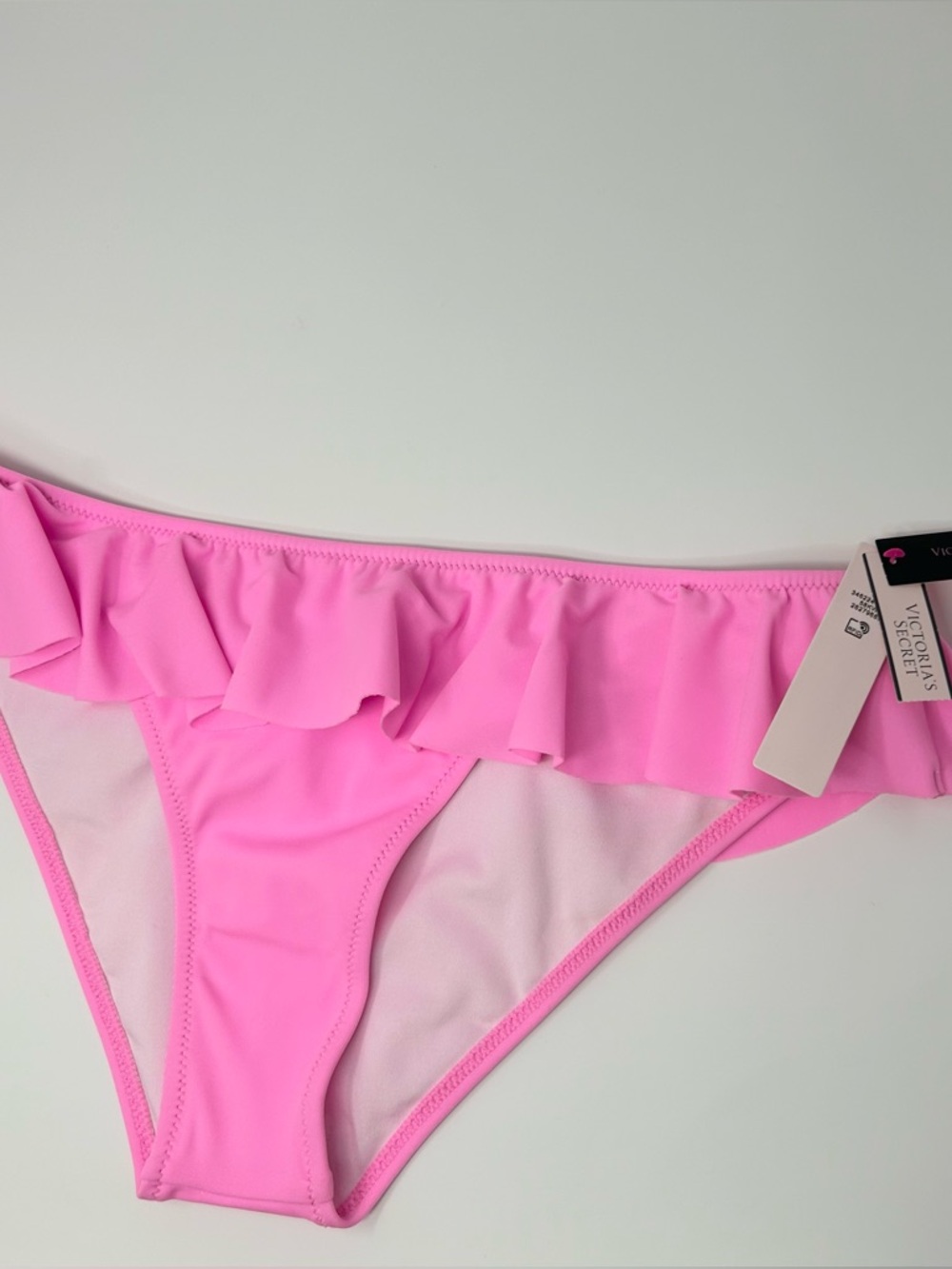 Victoria's Secret Pink Ruffle Flutter Bikini Swim Bottoms - Picture 2 of 7